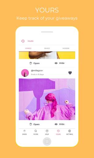 Giveaway App - Win products for free screenshot 5