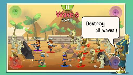 Four guys & Zombies: 4 players screenshot 3