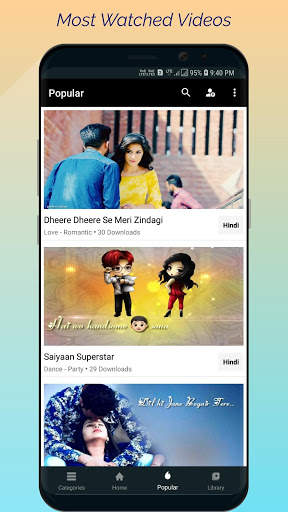 VidWale - HD Status Videos, Short Lyric Video Song screenshot 5