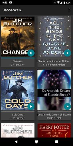 Jabberwalk Audiobook Player screenshot 1