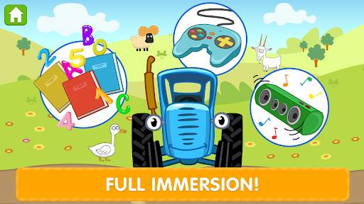 The Blue Tractor: Toddler Game screenshot 5