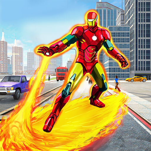 Rope Iron Super Man Fighting icon