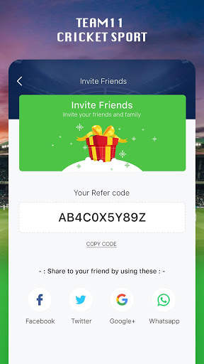 Team11 Cricket Sport screenshot 4