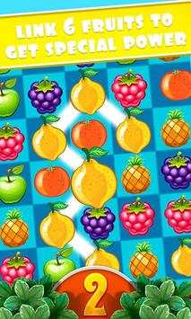 Fruit Link Match Crush Mania 2 screenshot 2