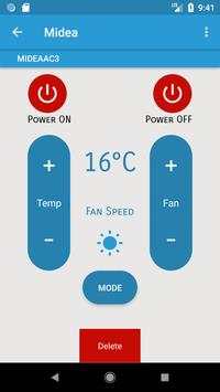 Midea AC Remote Control screenshot 5