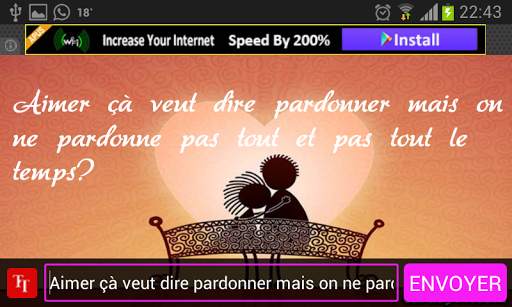 Phrase damour pour Whatsapp screenshot 6