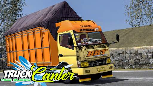 Mod Bussid Truck Canter screenshot 1