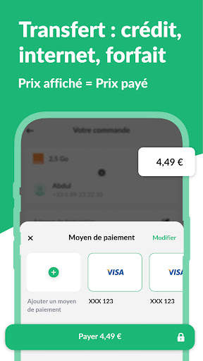 Libon: Appels et Transferts screenshot 2