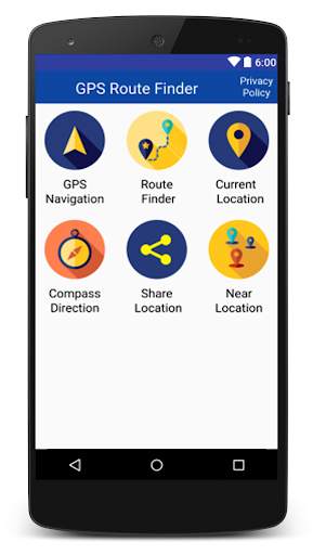 GPS Route Finder Navigation screenshot 1
