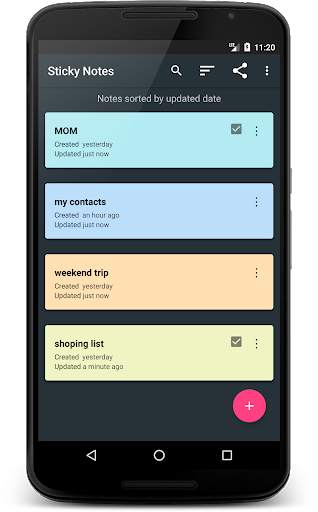 Sticky Notes - Widget, Notepad, To do, Color notes screenshot 3