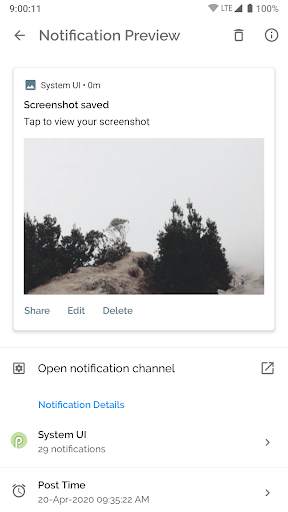 Notification History screenshot 5