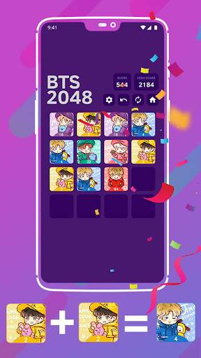2048 BTS Game screenshot 3