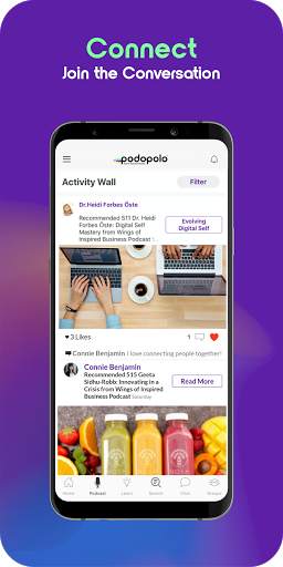 Podopolo – Podcast Player & Social Podcasting App screenshot 5
