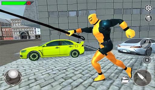 Super Rope Hero Gangster - Grand Crime City Game screenshot 5