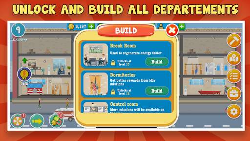 Fire Inc: Classic fire station tycoon builder game screenshot 4