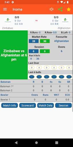 Cricket Score Best Line screenshot 2