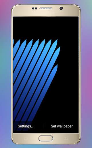 Live Wallpaper for Note 7 screenshot 4