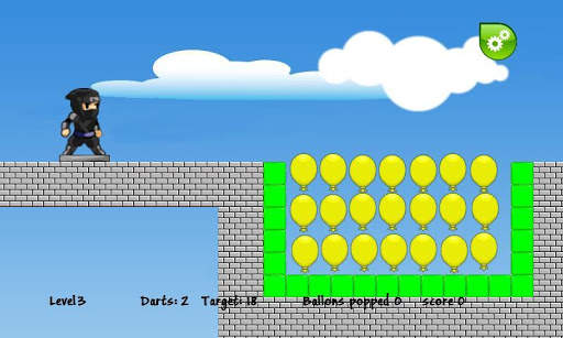 Ninja Balloons 2 screenshot 1