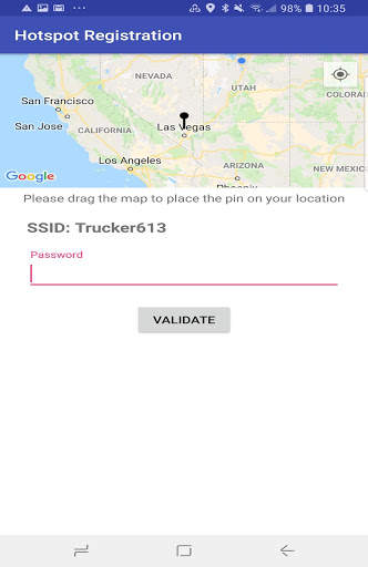 GlobalConnect WIFI Registration screenshot 3