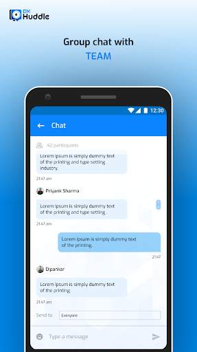 DxHuddle - Online Video Conferencing & Meeting App скриншот 5
