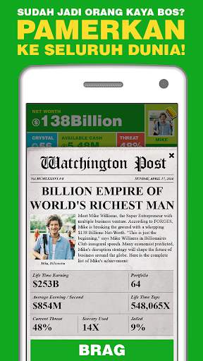 Billionaire - Simulator Bisnis screenshot 4