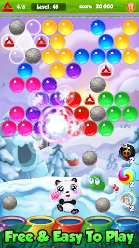 Baby Panda Bubble Shooter screenshot 1