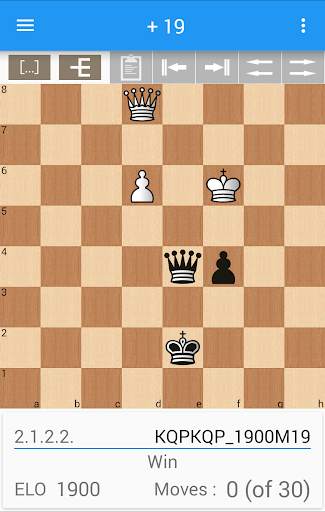 7-piece chess endgame training screenshot 5