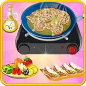cooking games chicken logo