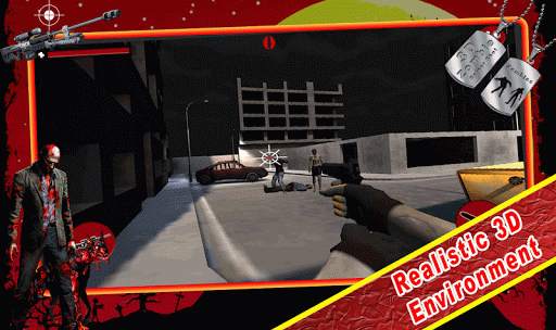 Tembakan zombie penembak jitu screenshot 2