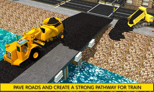 River Railroad Builder : Bridge Construction screenshot 4