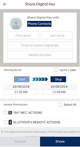 Hyundai Digital Key screenshot 3