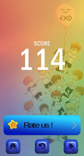 EXO Chibi Piano Tiles screenshot 5
