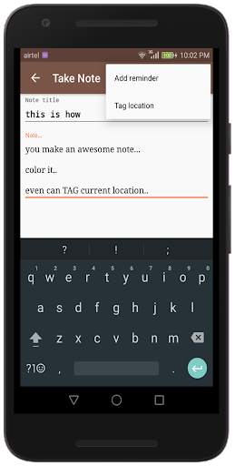 Note Keeper - notes lists 2 تصوير الشاشة