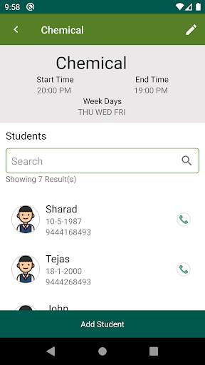 Master - Manage Tuition, Music, Fitness, Gym, Yoga screenshot 3