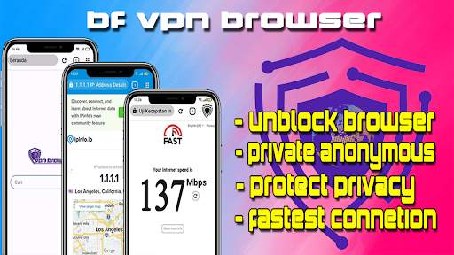 BF VPN Browser Anti Blokir Web screenshot 1