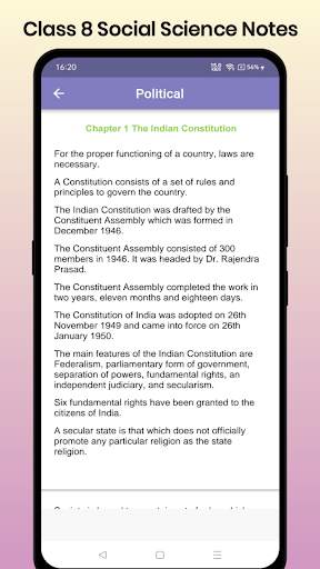 Class 8 Social Science Notes screenshot 6