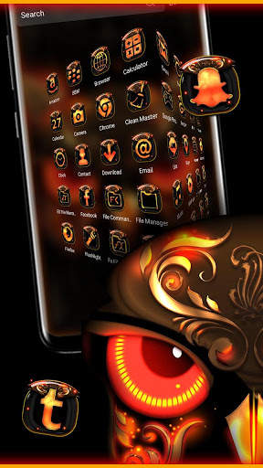 Angry Owl Launcher Theme screenshot 3