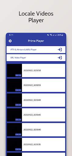 Prime Player screenshot 1