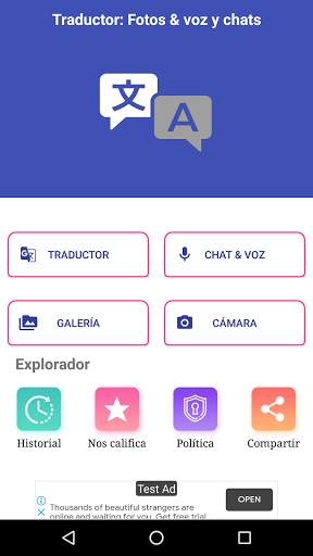 Traductor: Fotos & Voz y Chats screenshot 2