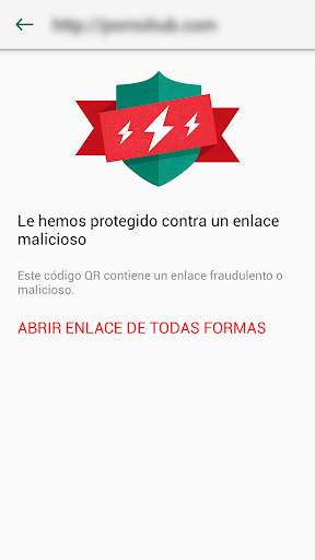 Lector y escáner de códigos QR screenshot 2