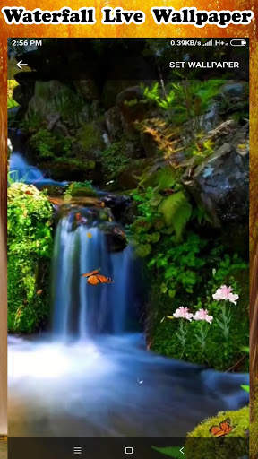 Waterfall Live Wallpaper: Live Wallpaper screenshot 8
