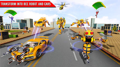 permainan kereta robot screenshot 4