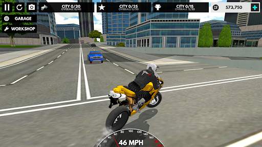 Extreme Bike Driving 3D 4 تصوير الشاشة