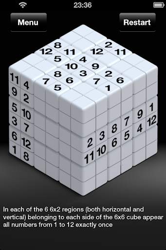 Coppo's Cube - Logic Game Sudoku 3D screenshot 5