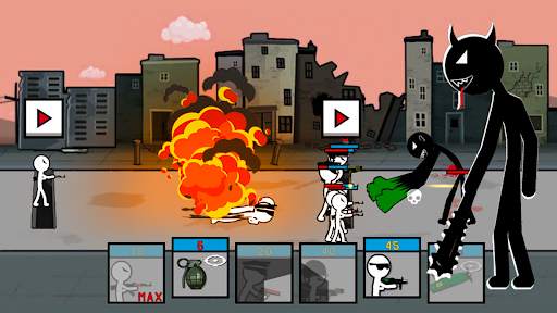 Stickman Trenches: World War 2 screenshot 1