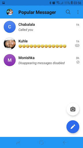 Popular Messenger screenshot 6