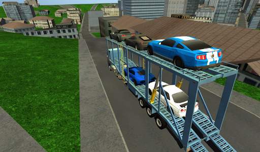 Car Transporter Truck Driving screenshot 1