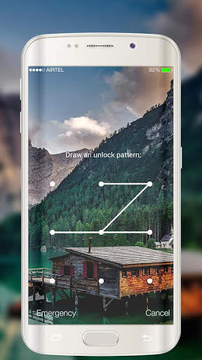 Pattern Lock Screen screenshot 1