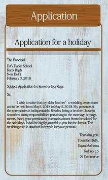 How to Write Letter & Application screenshot 2