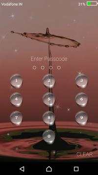 Water Drop - Lock Screen Pro screenshot 2